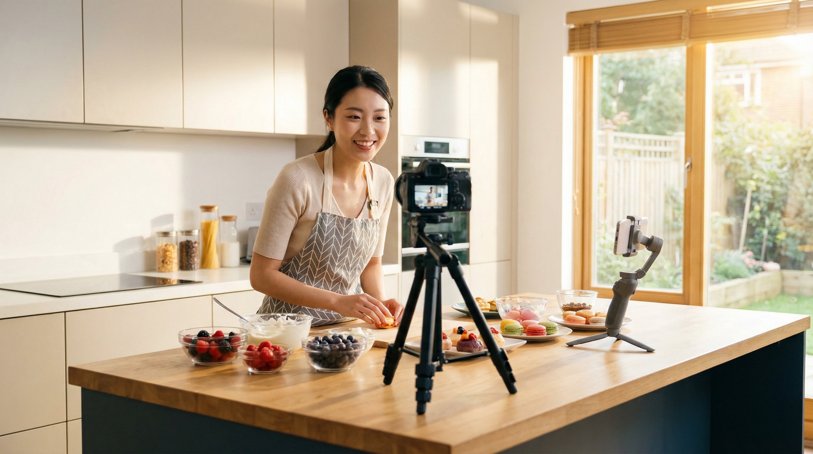 中文字幕视频：美食甜点制作